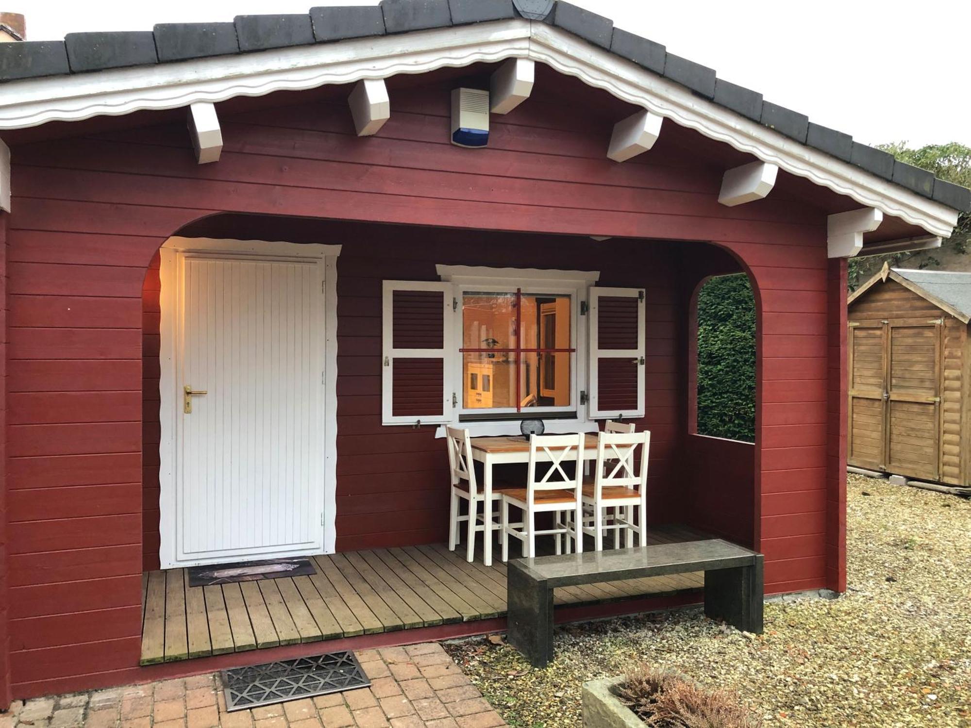 Neu! Ferienhuette Tiny House Schoningen Exterior foto