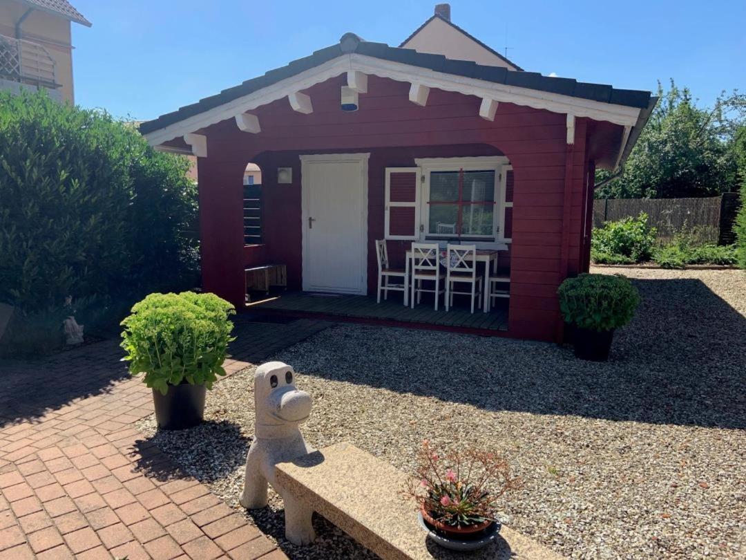 Neu! Ferienhuette Tiny House Schoningen Exterior foto