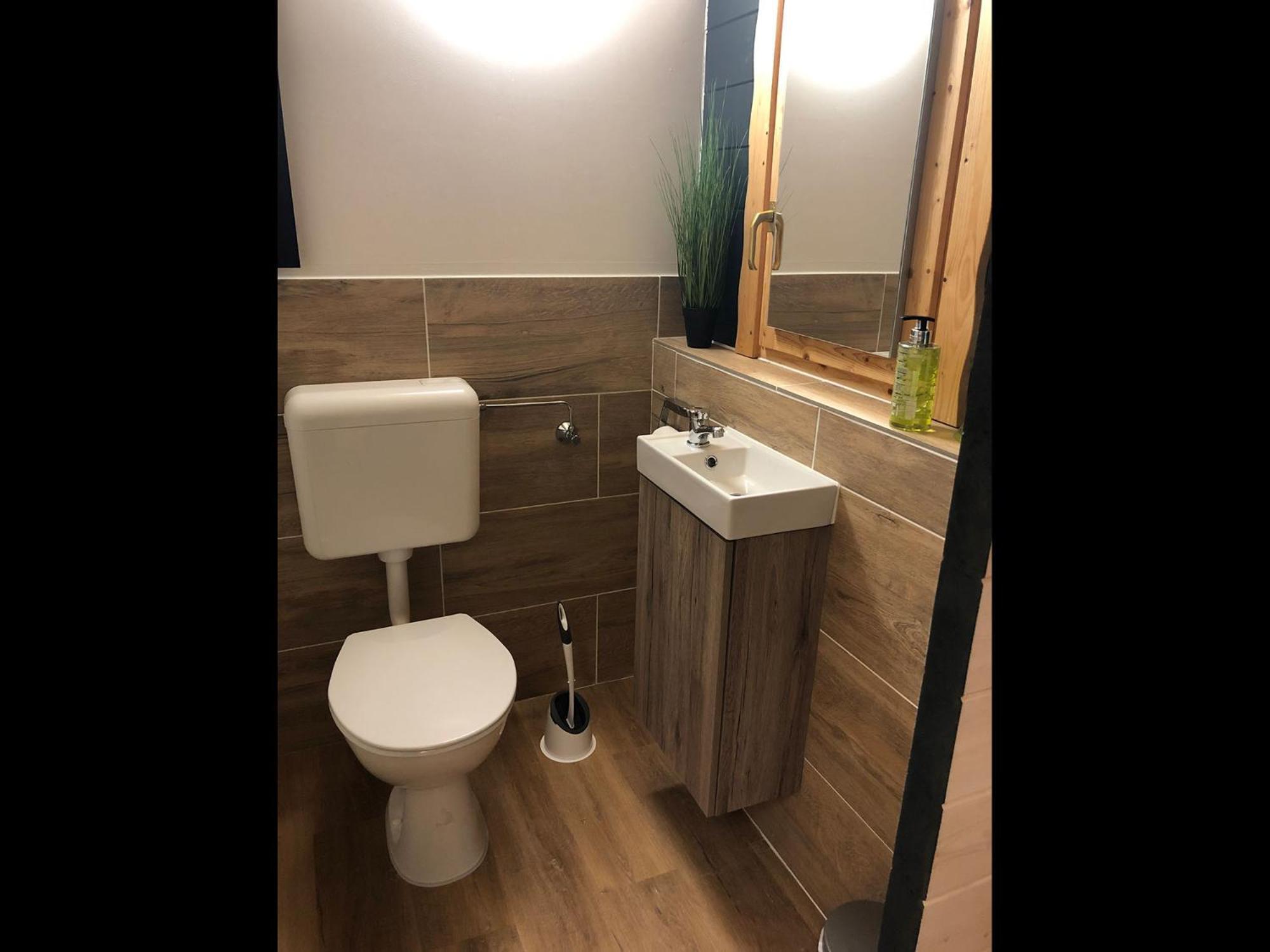 Neu! Ferienhuette Tiny House Schoningen Exterior foto