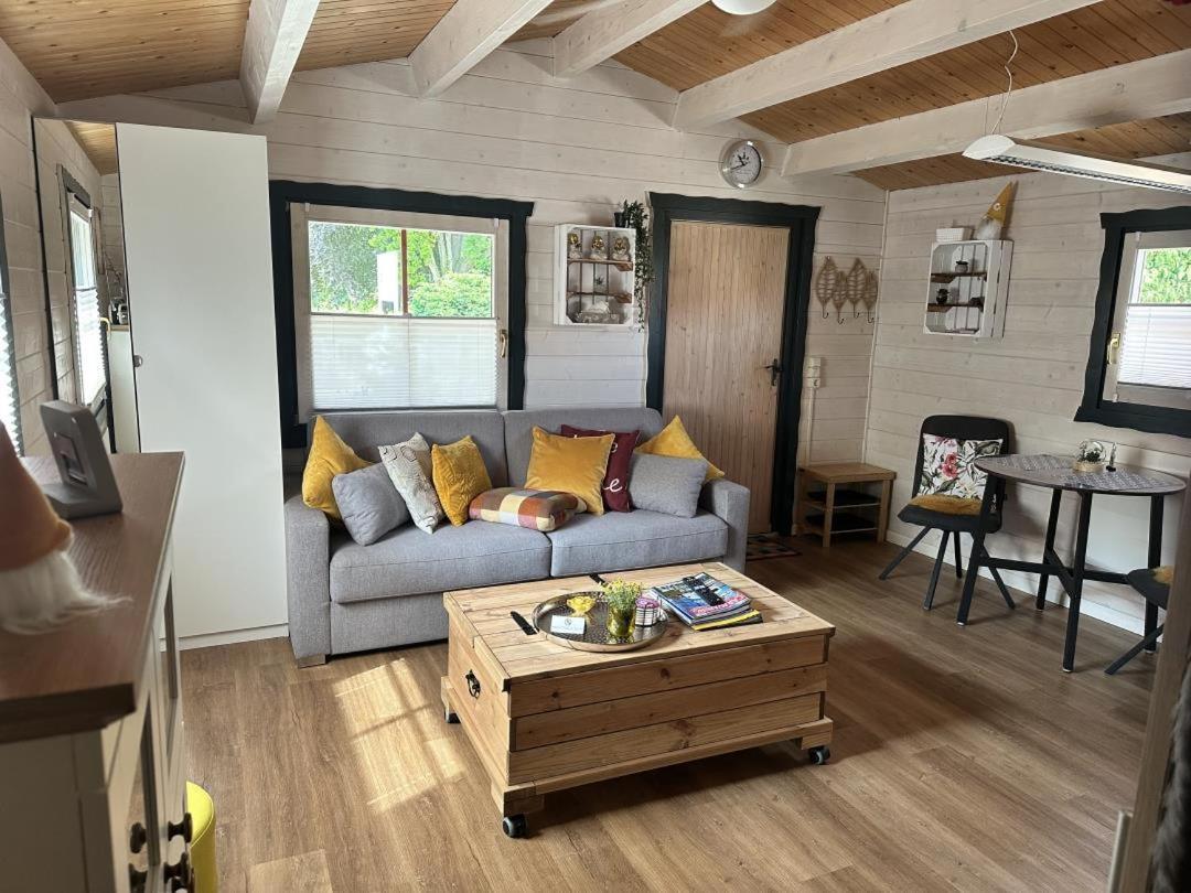 Neu! Ferienhuette Tiny House Schoningen Exterior foto