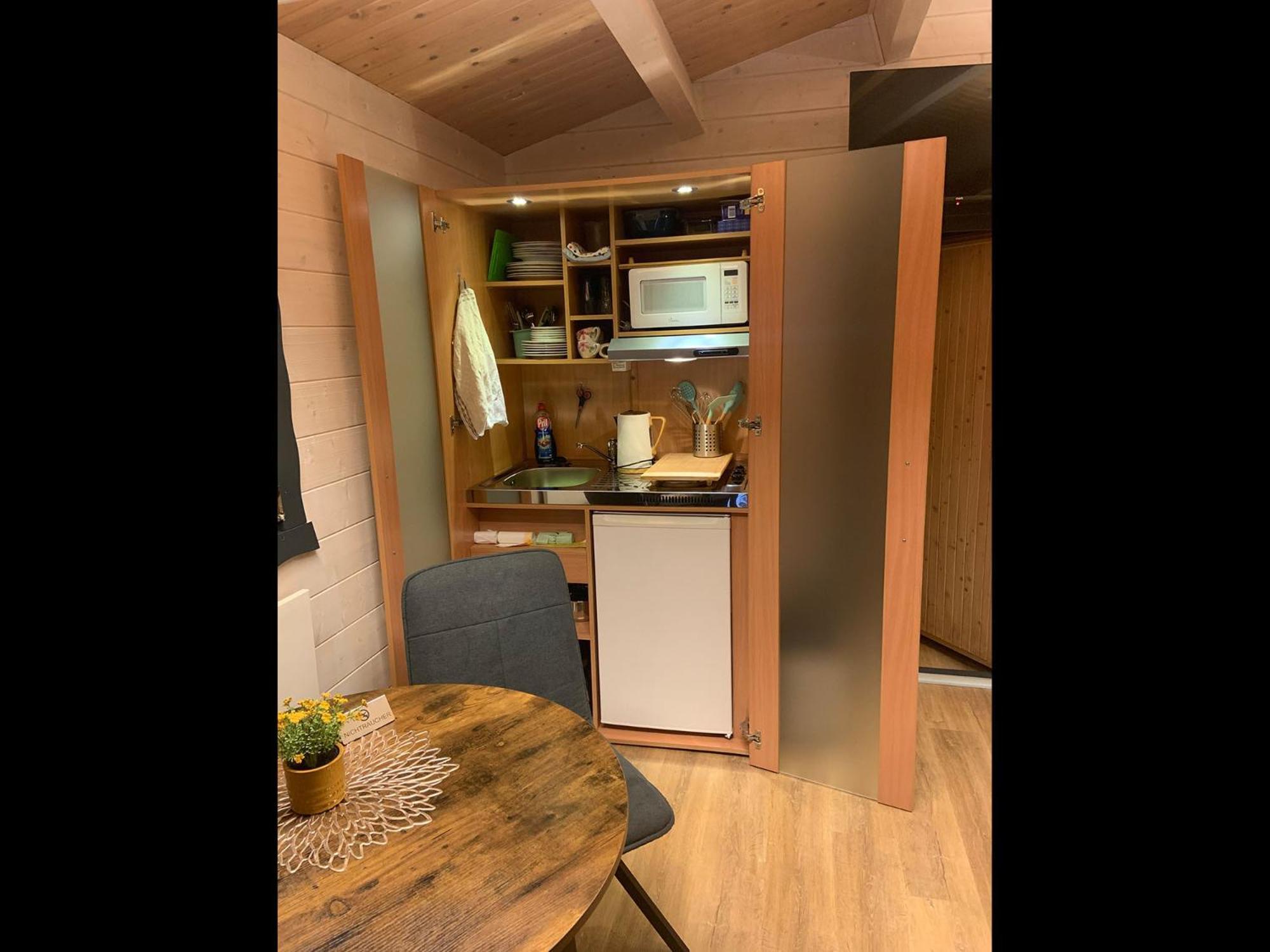 Neu! Ferienhuette Tiny House Schoningen Exterior foto
